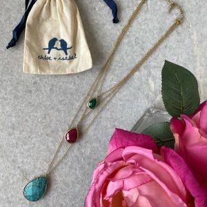 Minaret Three-Row Convertible Necklace